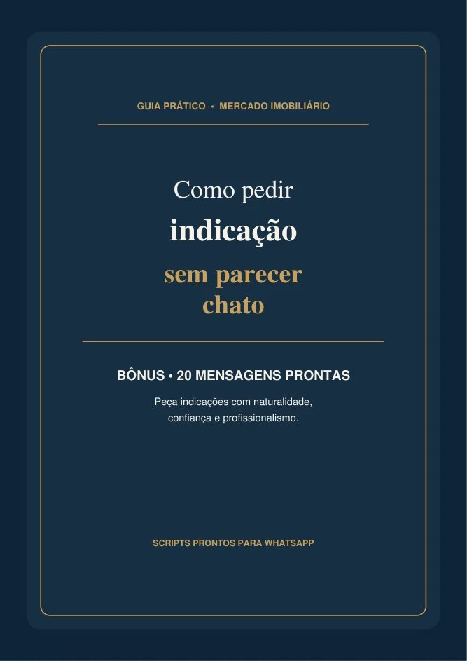Capa Como pedir indicação sem parecer chato