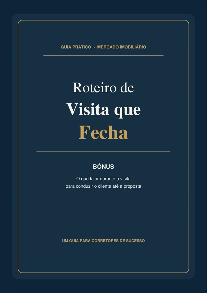 Capa Roteiro de Visita que Fecha